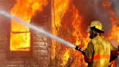 انتداب المعمل الجنائي لبيان سبب حريق شقة في أطفيح