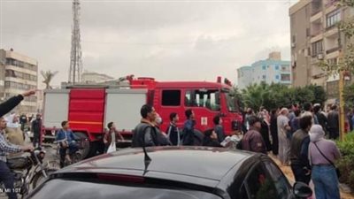 انتداب المعمل الجنائى لبيان سبب حريق فيلا بالطالبية