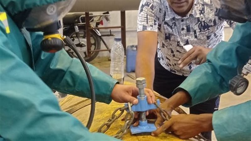 جانب من التدريبات