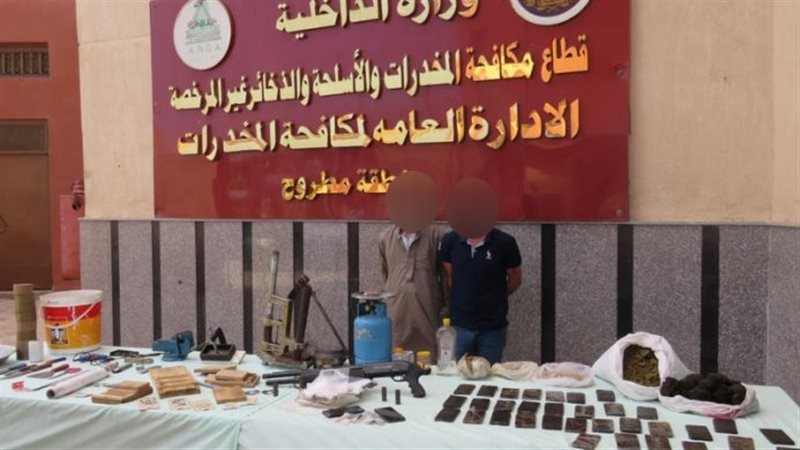 مخدرات _ المضبوطات