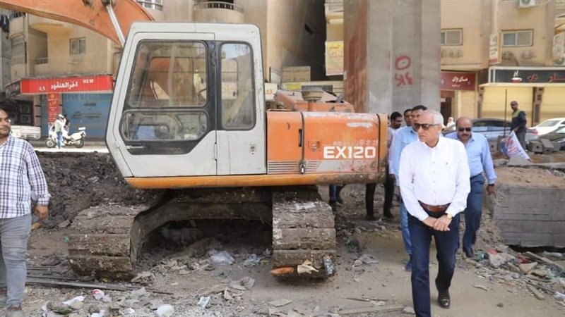 محافظ الجيزة يتفقد