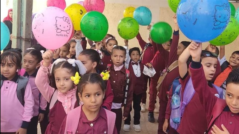 بالبالونات استقبال