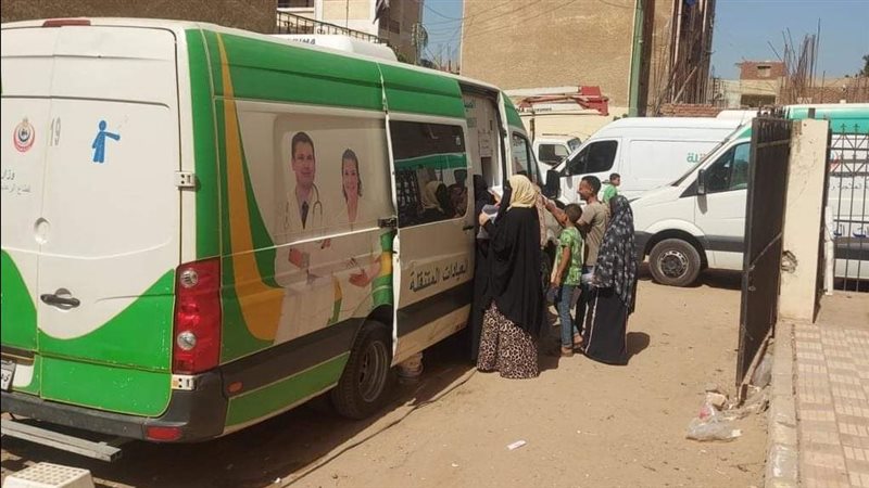 قافلة طبية بمنشأة