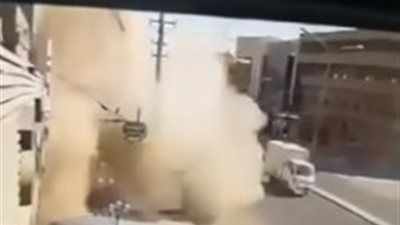لحظة انهيار مبني المختبر الوطني في بغداد وإنقاذ 13 شخصًا|فيديو