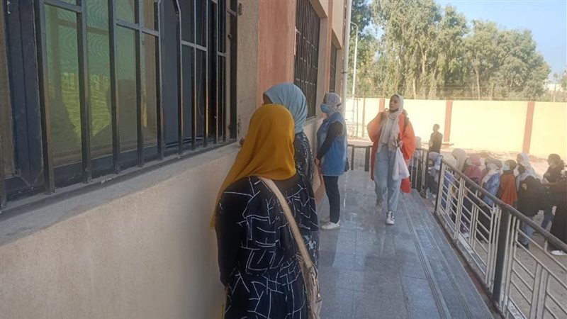جانب من عملية التسكين