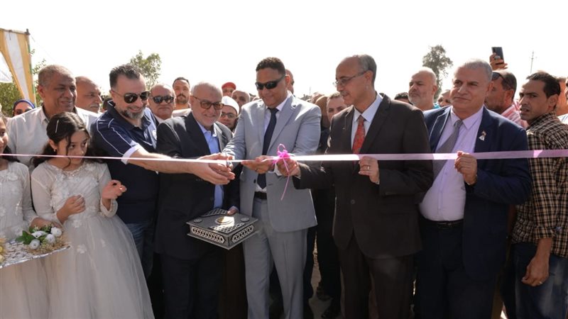 افتتاح مدرسة بالدقهلية