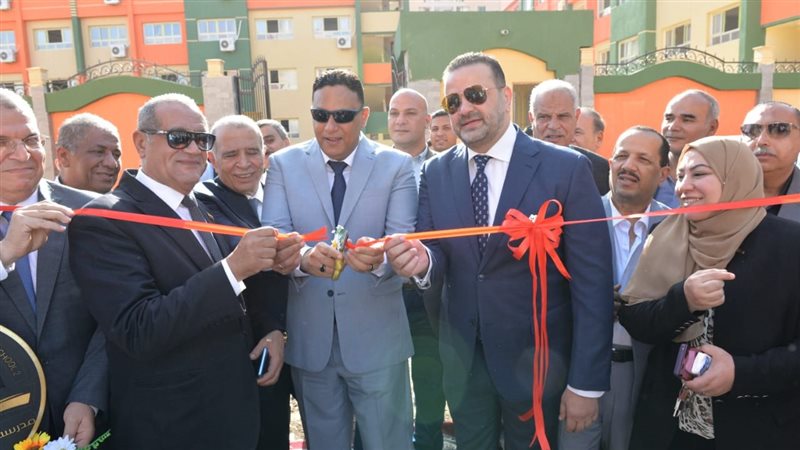 افتتاح مدرسة بالمنصورة