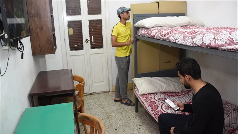 طالب في المدينة الجامعية