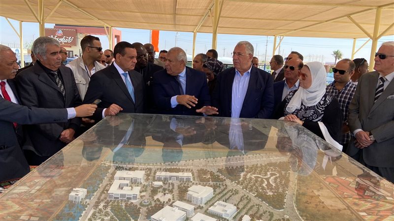 جولة الوزراء فى الوادى
