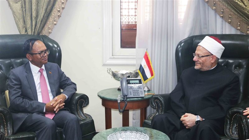 المفتي وسفير كمبوديا
