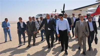  وزير الشباب والرياضة يستعد لافتتاح مهرجان الهجن الدولي بالوادي الجديد