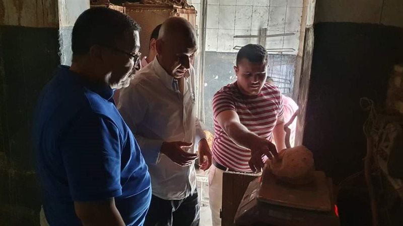 رئيس حي بولاق يتفقد