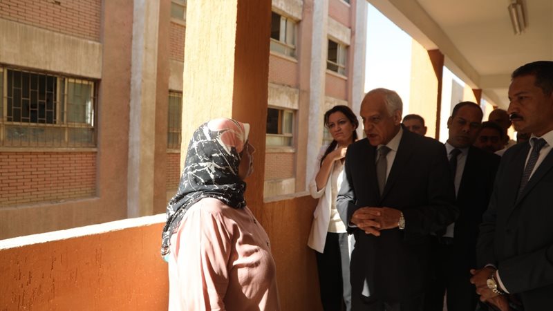محافظ الجيزة يتفقد