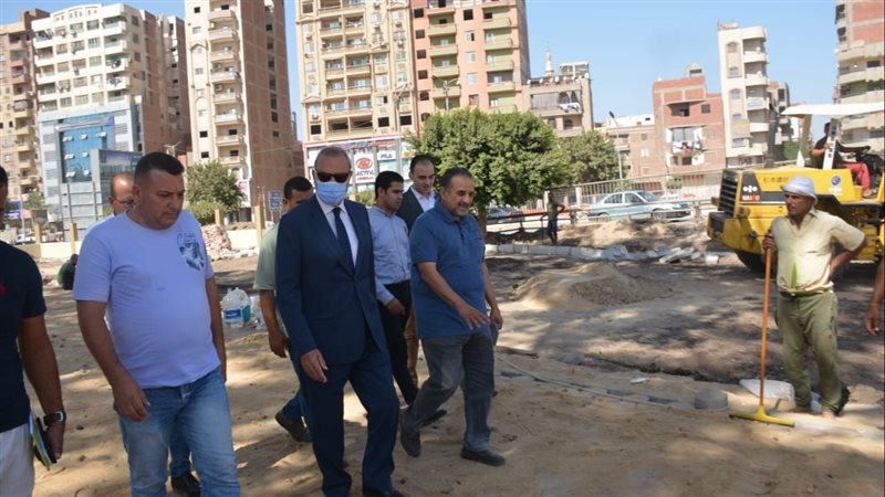 محافظ القليوبية خلال