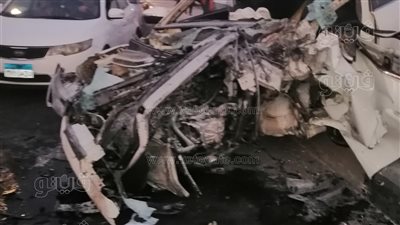 السيارات مهشمة.. 12 صورة ترصد حادث تصادم على طريق مصر إسماعيلية