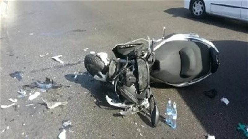 انقلاب دراجة بخارية