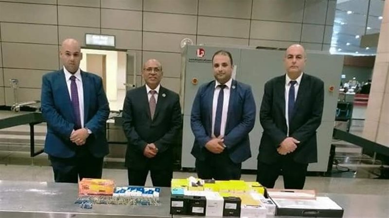 المضبوطات بحوزة رجال