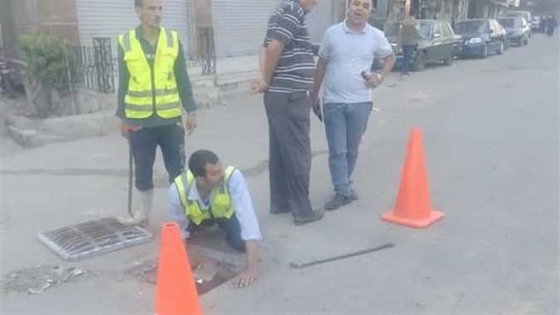 تطهير بلوعات الأمطار