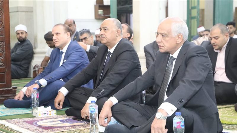 محافظ الجيزة في احتفالية