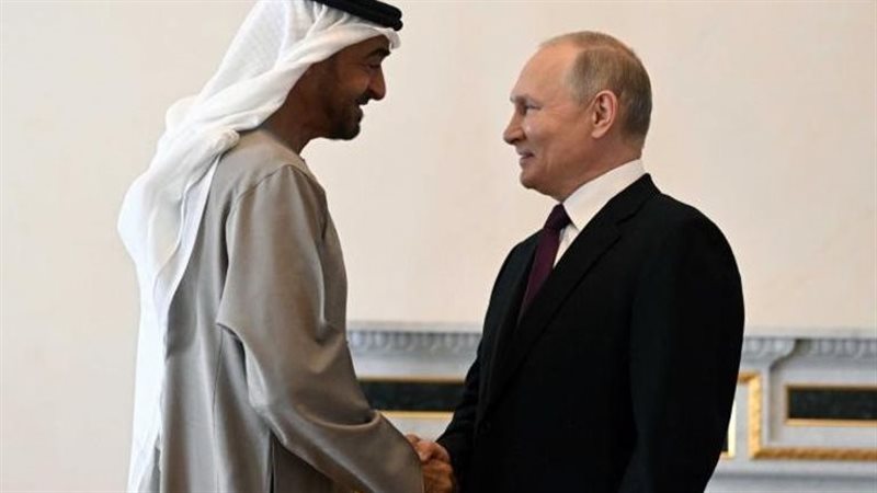 بوتين وبن زايد