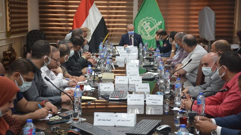 محافظ القليوبية خلال
