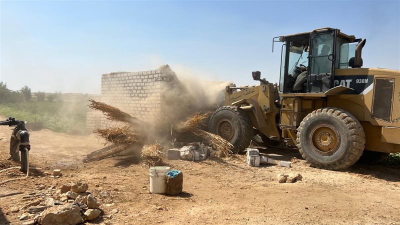 حملة إزالة بأسيوط