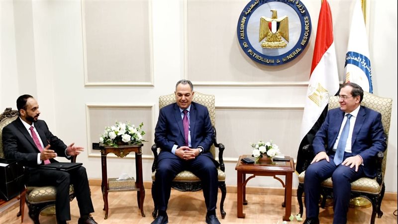 وزير البترول والسفير