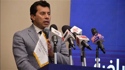 وزير الرياضة يشهد مؤتمر إعلان تنظيم أضخم ماراثون في منطقة الأهرامات 