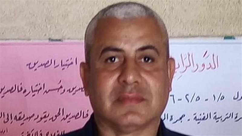  وفاة مدير مدرسة