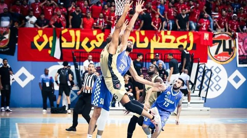 رجال سلة الأهلى أمام