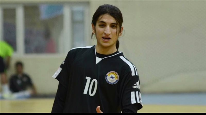 اللاعبة العراقية