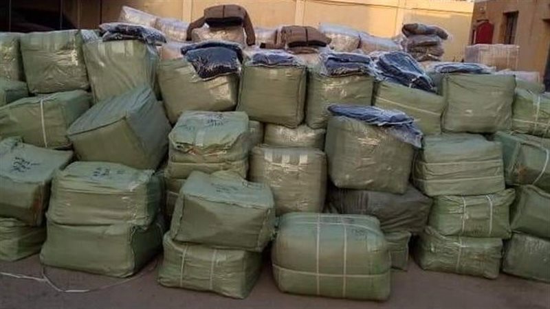  تهريب قماش - صورة