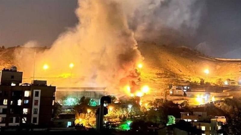 حريق سجن إيفين 