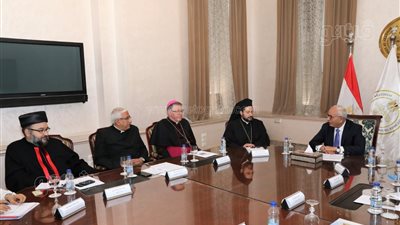وزير التعليم يلتقى وفد مجلس البطاركة والأساقفة الكاثوليك والأمانة العامة للمدارس