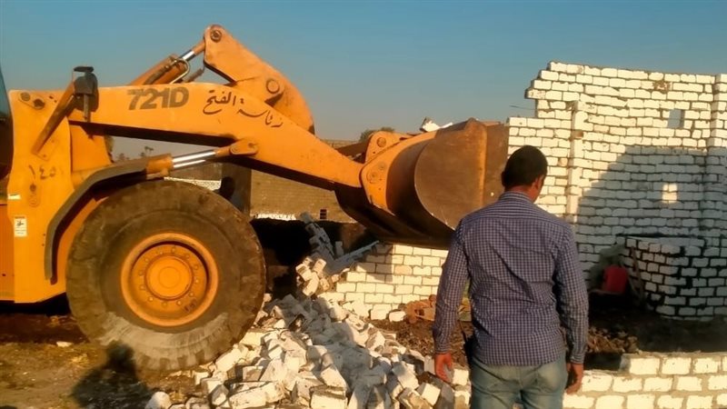 حملة إزالة بأسيوط