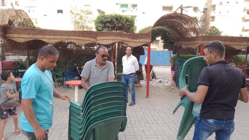 حملة إشغالات بالجيزة