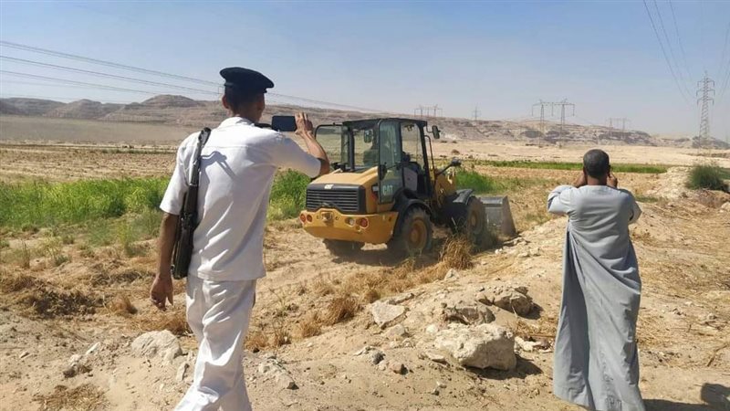 حملة إزالة بأسيوط