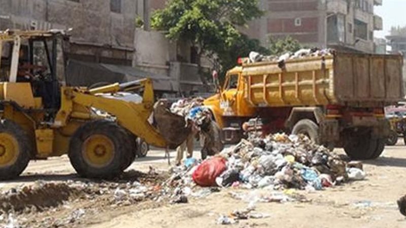 رفع مخلفات قمامة