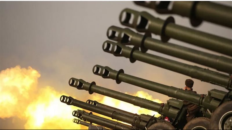  250 قذيفة مدفعية