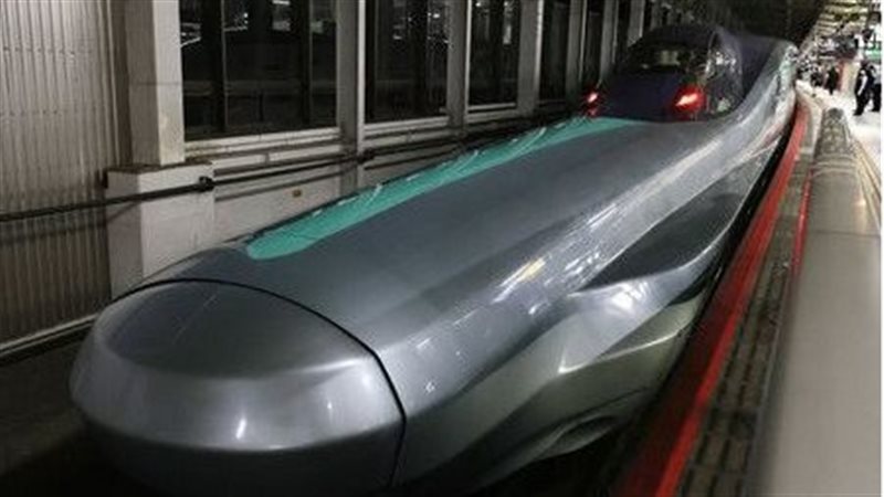 قطار الطلقة قيد التجربة