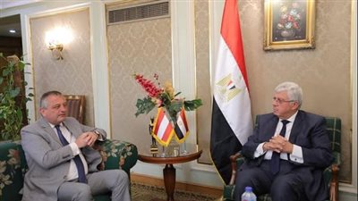 وزير التعليم العالي يستقبل سفير النمسا بالقاهرة لتعزيز التعاون