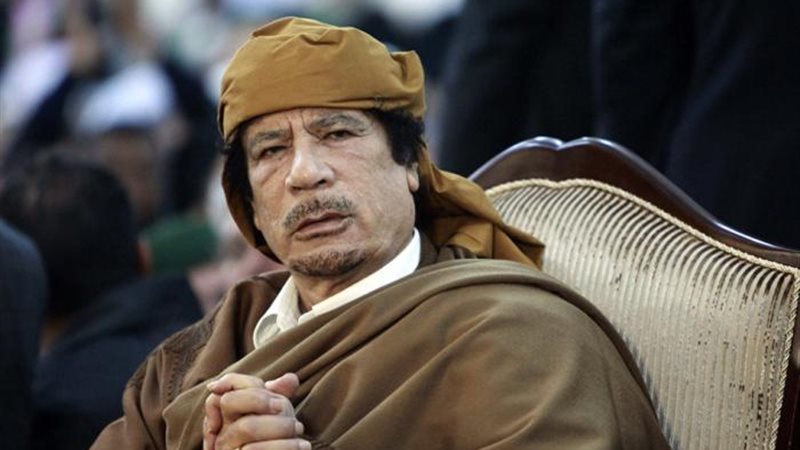 معمر القذافي، فيتو