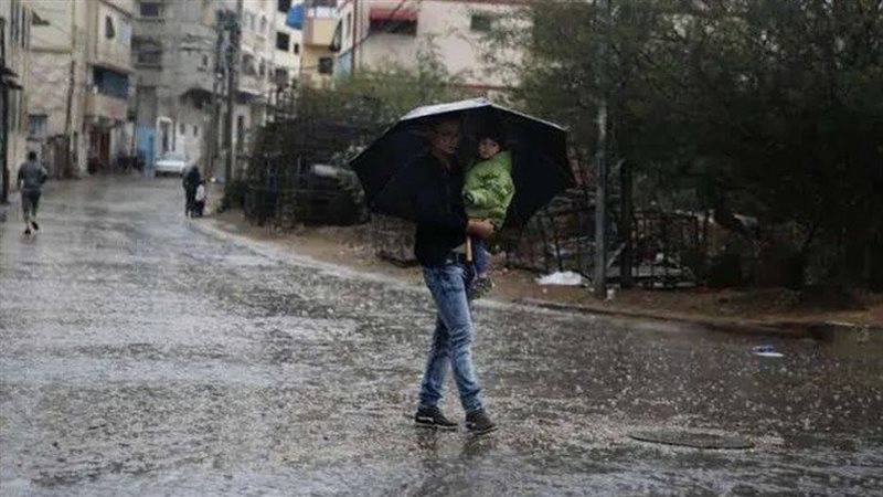 سقوط الأمطار بمحافظة