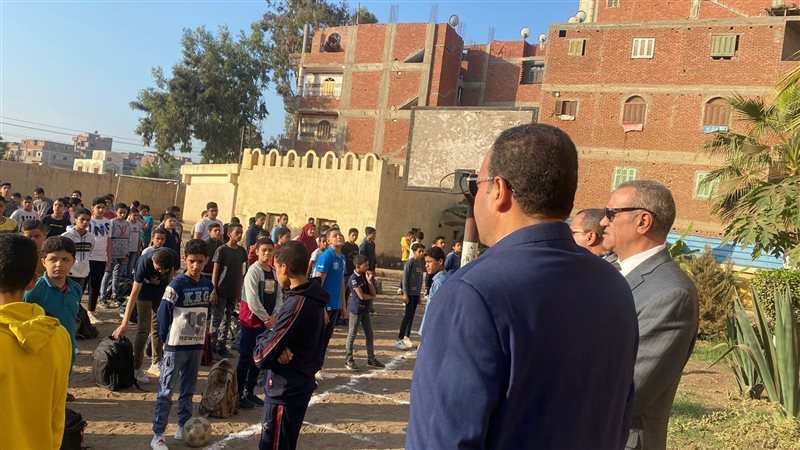 جولة بمدارس الدقهلية
