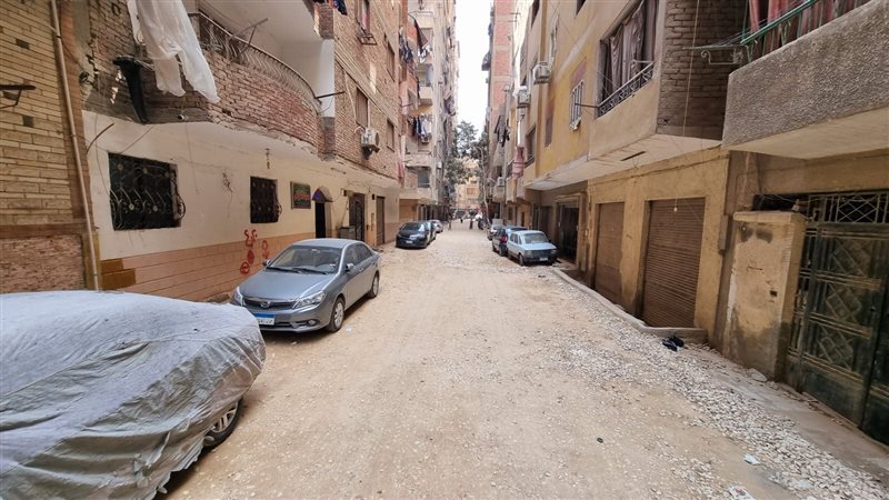 رصف شوارع الجيزة