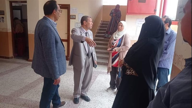 وكيل المديرية يتابع