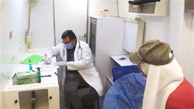 ضمن حياة كريمة.. الكشف بالمجان على 625 مواطنا بالوادي الجديد