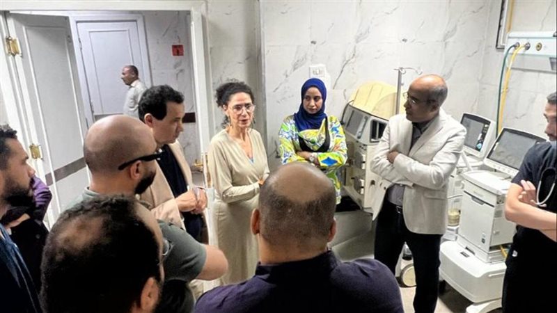 جانب من الزيارة