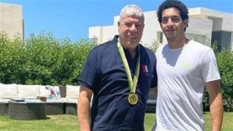 أحمد شوبير ونجله