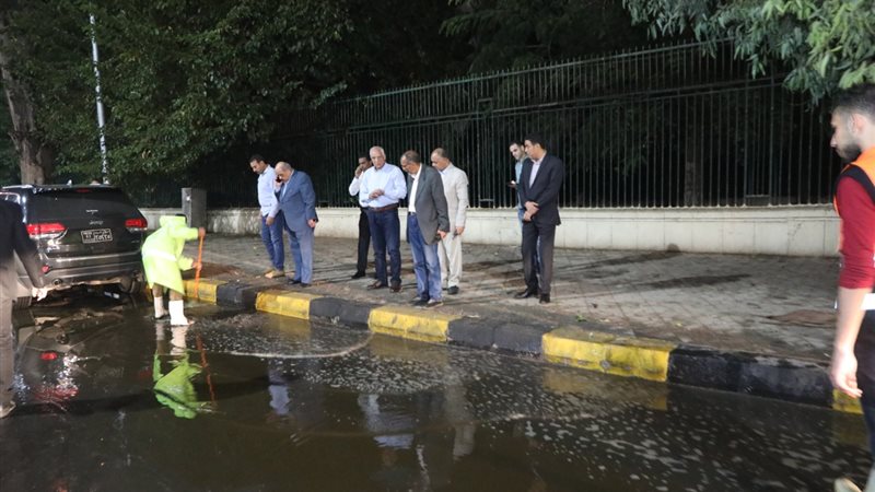 محافظ الجيزة يتفقد